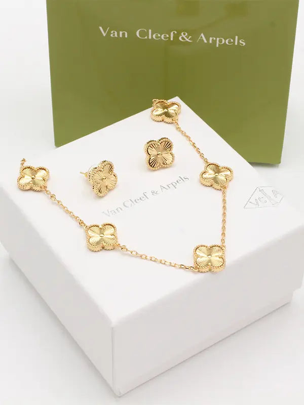 طقم فان كليف 5 وردات 02517 اطقم van cleef