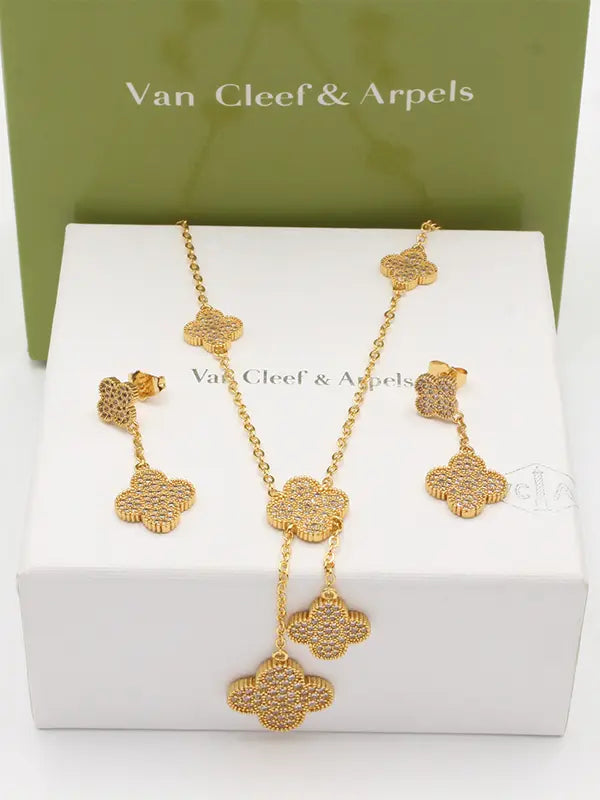 طقم فان كليف وردات اطقم van cleef