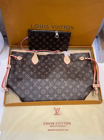 شنطة لويس فيتون كبيره بني داخلي اوفوايت شنط وحقائب fendi bags