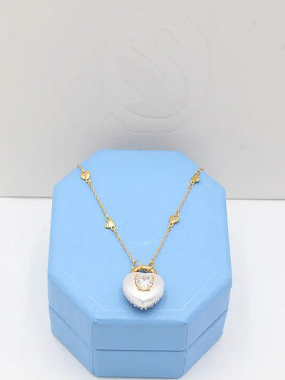 سلسال سواروفسكي ايديليا قلب ماستر سلسال Swarovski
