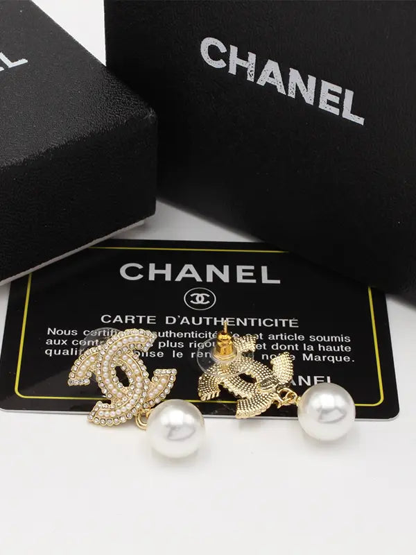 حلق شانيل 551 حلق chanel