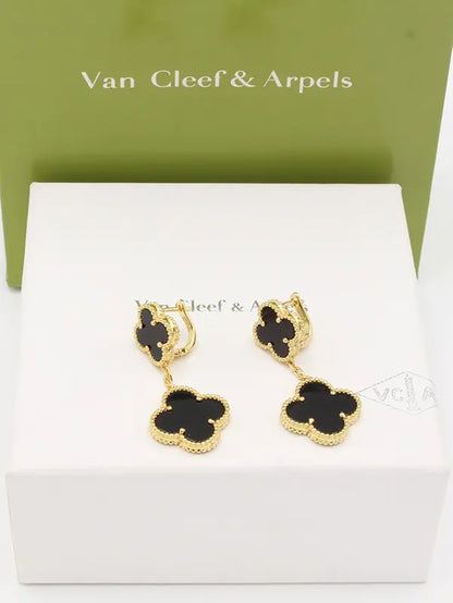 حلق فان كليف وردتين ماستـر حلق van cleef