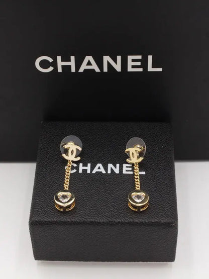 حلق شانيل طويل 670 حلق chanel