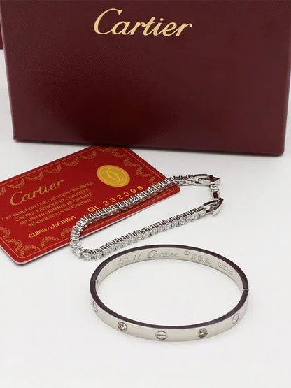 اسواره كارتير وتنس اسواره CARTIER فضي
