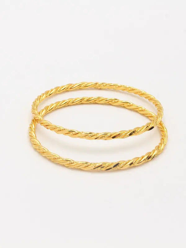 اساور غوايش ذهبيه 2 قطع اسواره new