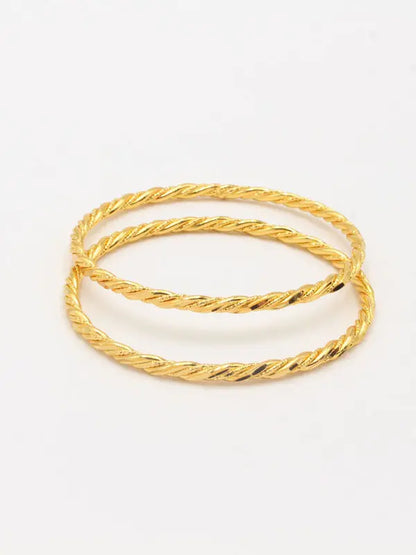 اساور غوايش ذهبيه 2 قطع اسواره new