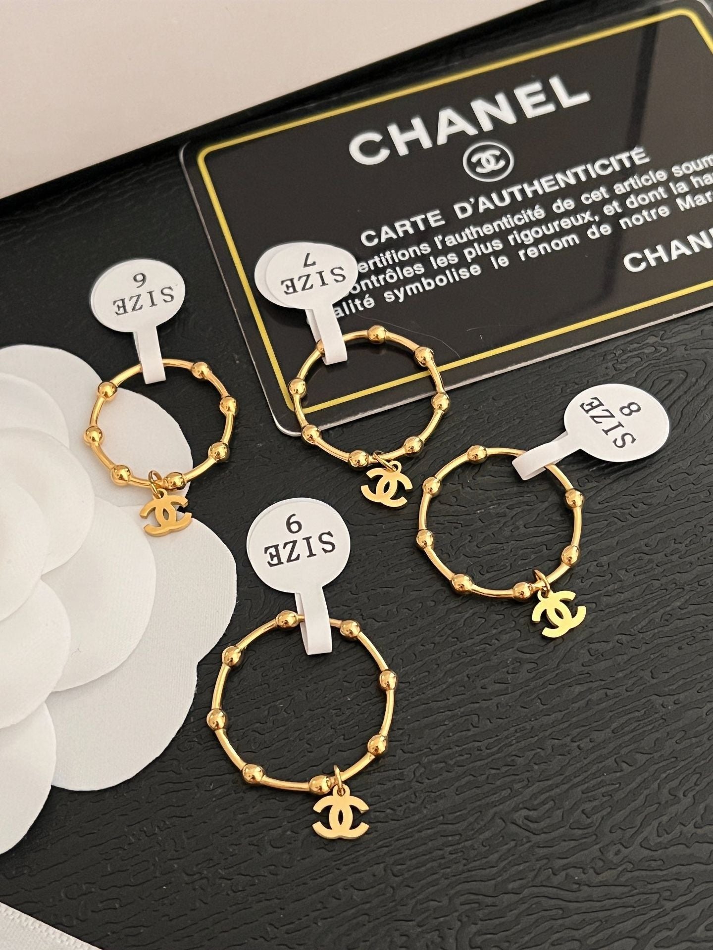 خاتم شانيل ناعم خواتم chanel