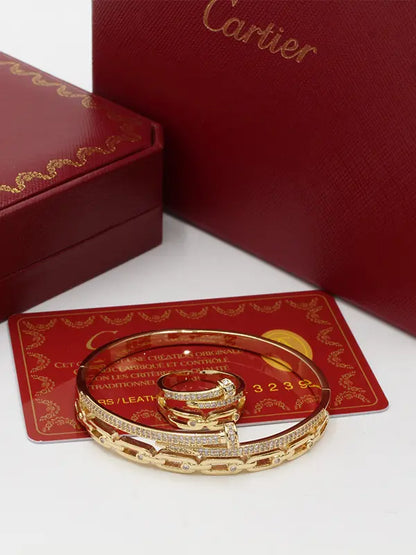 اساور وخاتم كارتير زركون 785 اسواره CARTIER