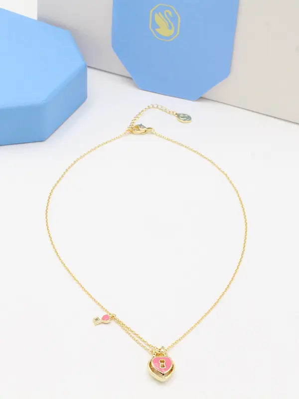 سلسال سواروفسكي قلب ايديليا ماستر سلسال Swarovski