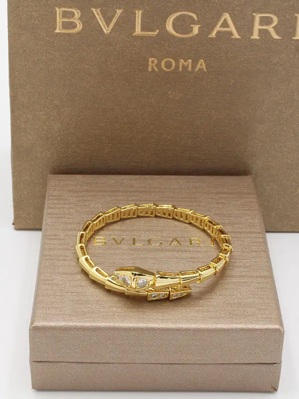 اساور بولغاري سنيك هاف ستون ماستر اسواره bvlgari فضي