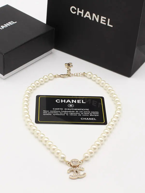 سلسال شانيل لولو زركون لوقو سلسال chanel ذهبي