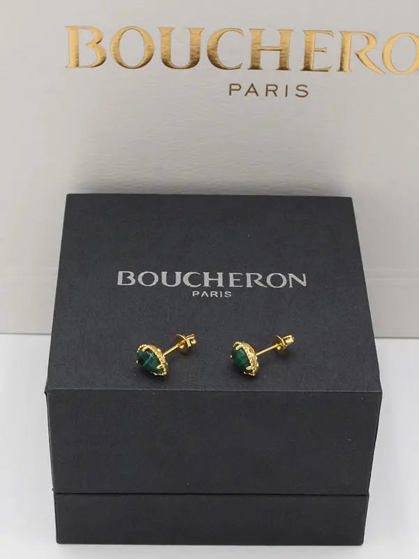 حلق بوشرون زركون وحجر صغير ماستر 734 حلق bucheron