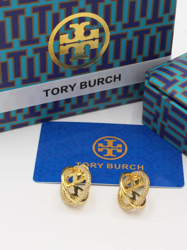 حلق توري بورش زركون نيو لوقو ماستر حلق tory burch