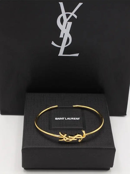 اساور ايف سان لوران ميتال لوقو اسواره ysl