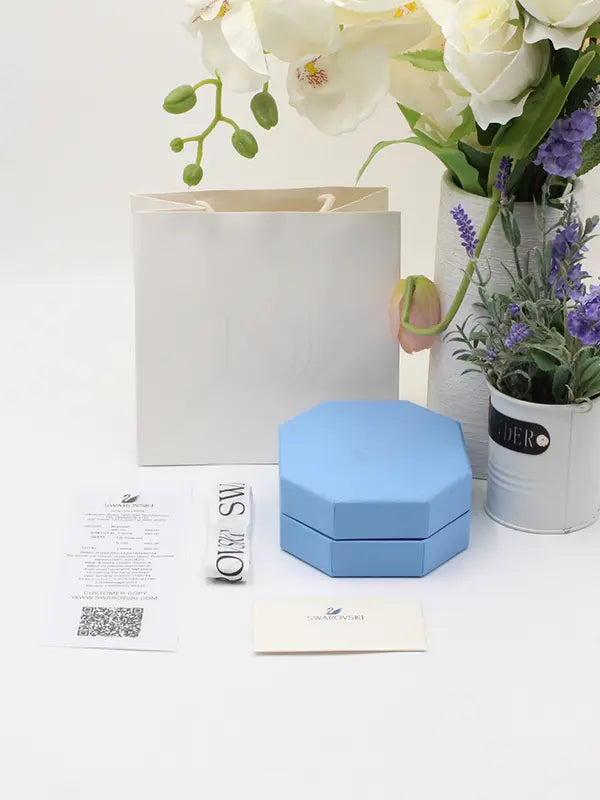 ملحقات سواروفسكي للاساور بلو وايت هدايا Swarovski