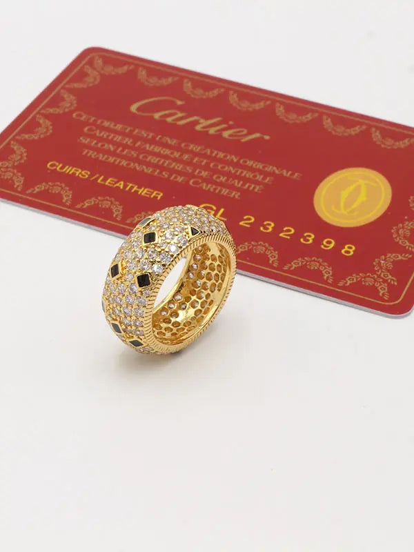 دبلة كارتير العريضه زركون ماستر خواتم CARTIER