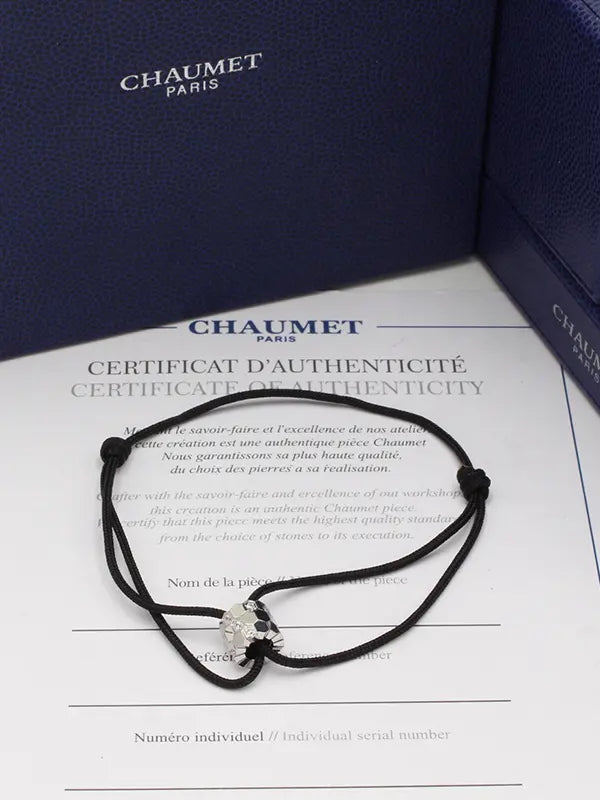 اسواره شومية خيط زركون ماستر اسواره chaumet فضي