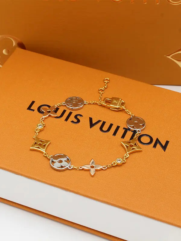 اساور لويس فيتون ملتي بندنتس قولد لوقو اسواره louis vuitton