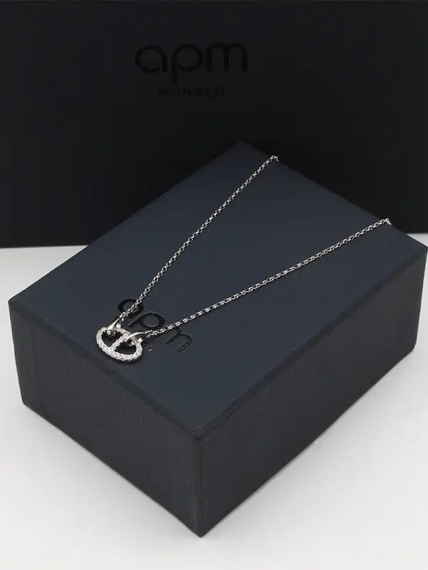 سلسال اي بي ام ناعم زركون لوقو APM سلسال APM