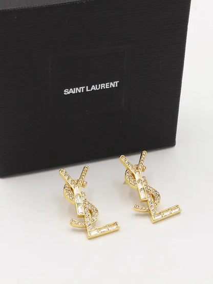 حلق ايف سان لوران ماستر زركون حلق ysl