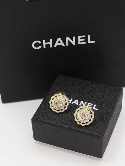 حلق شانيل 568 حلق chanel