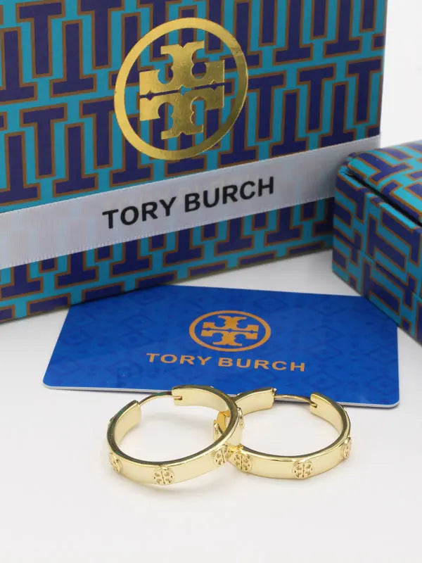 حلق توري بورش الجديد 681 حلق tory burch ذهبي