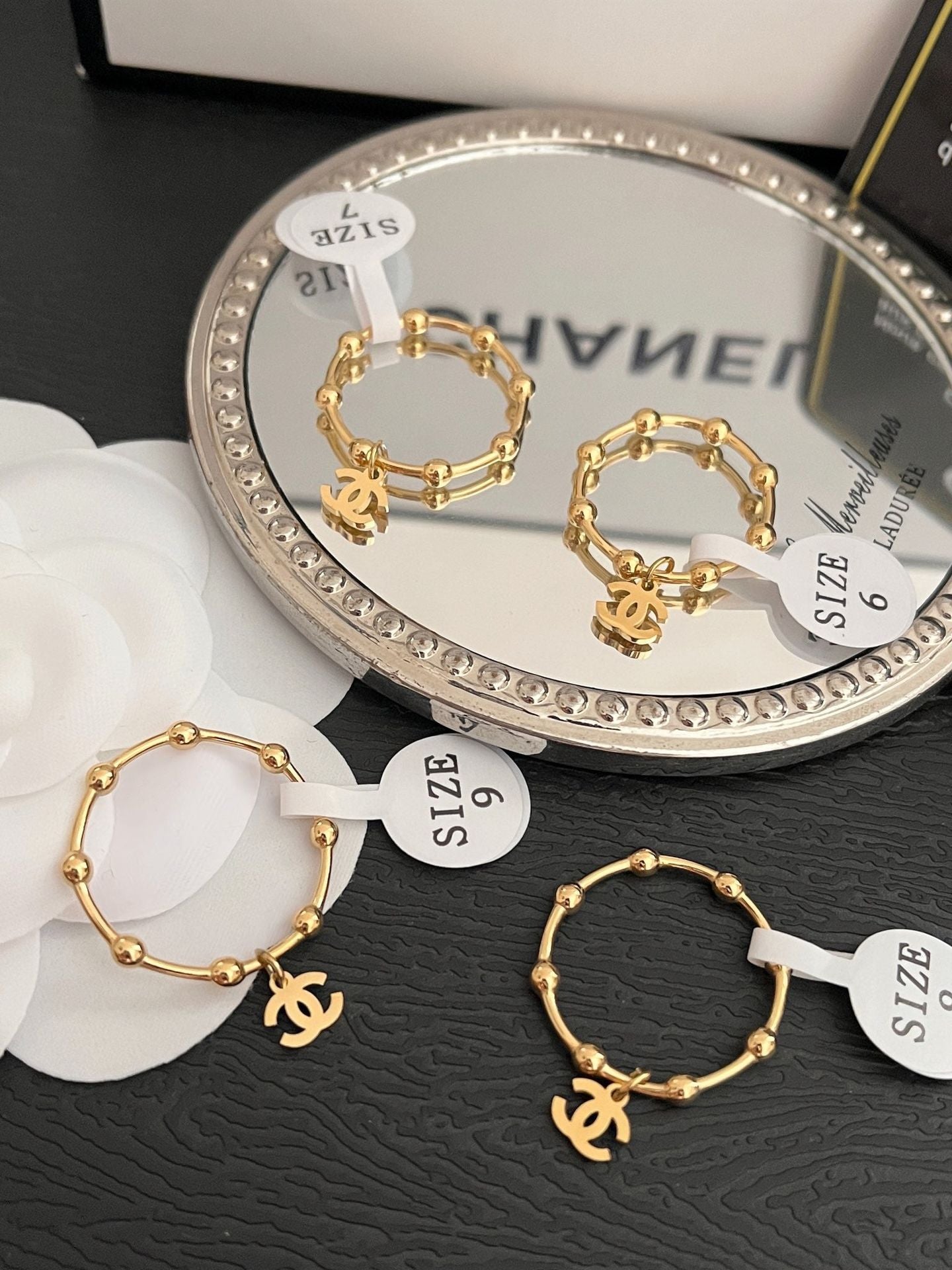 خاتم شانيل ناعم خواتم chanel