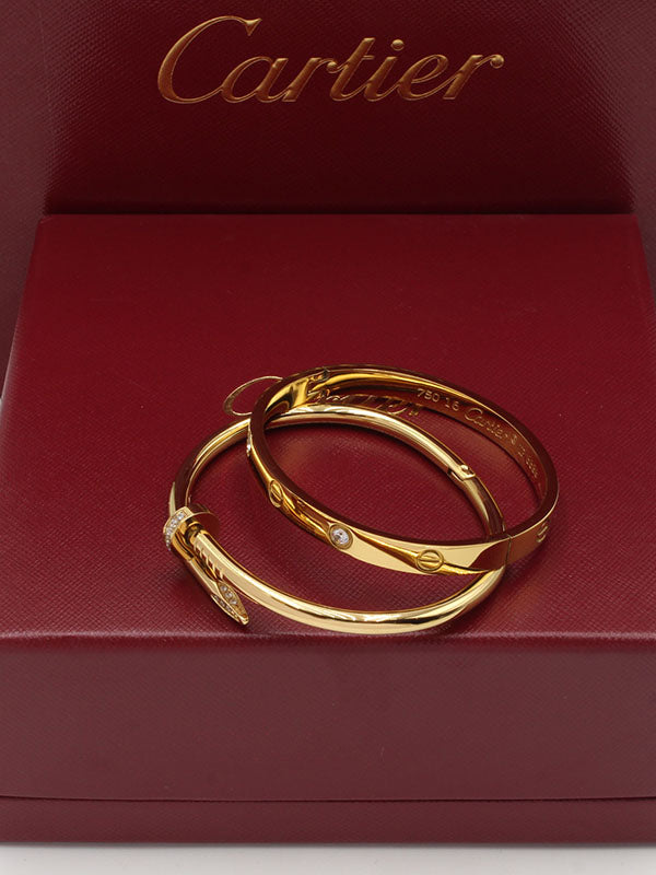 اسوارة كارتير مسمار مع اسواره لوف زركون اسواره CARTIER