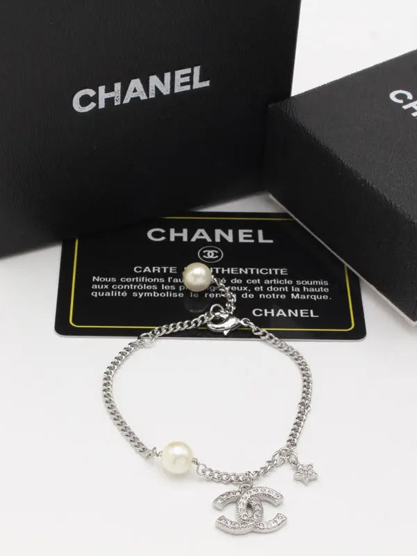 اسواره شانيل فضي 856 ماستر اسواره chanel