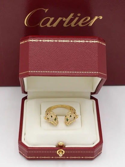 خاتم كارتير تايقر ميتال ماستر زركون خواتم CARTIER