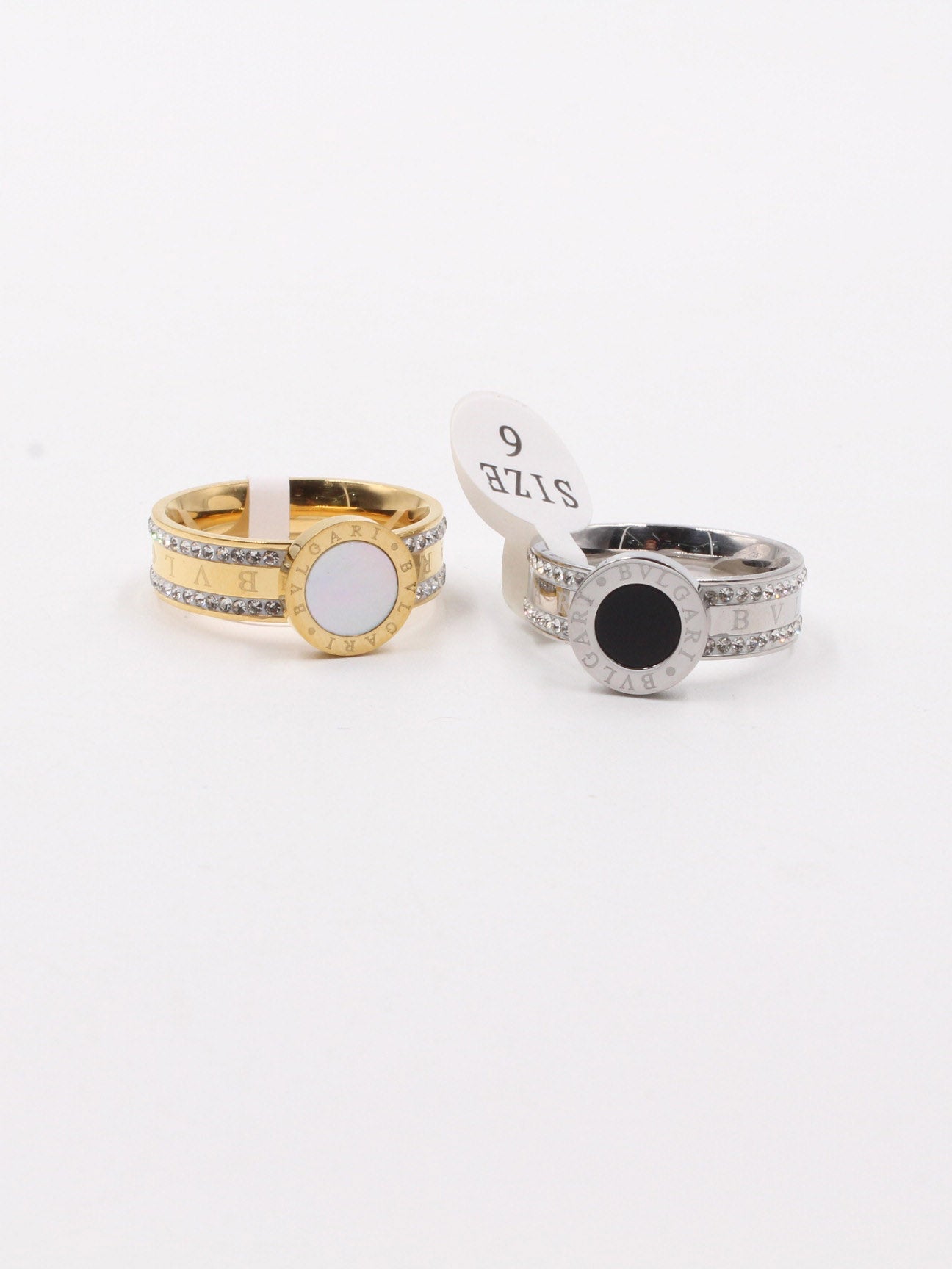 خاتم بولغاري كريستال شيل خواتم bvlgari