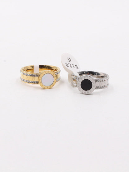خاتم بولغاري كريستال شيل خواتم bvlgari