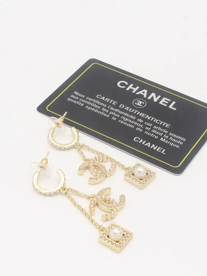 حلق شانيل الجديد 668 حلق chanel