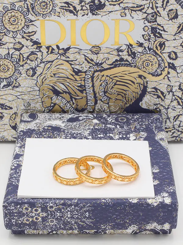 خاتم دقة الغوايش 3 قطع خواتم new