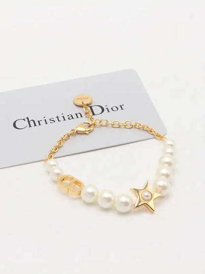 اساور ديور ستار لوقو بيرل اسواره dior