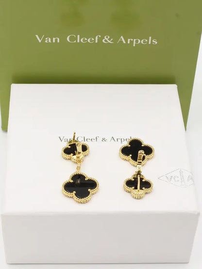 حلق فان كليف وردتين ماستـر حلق van cleef