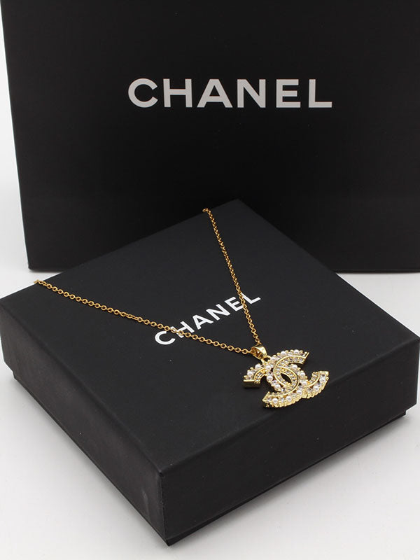 سلسال شانيل لوقو لوقو وزركون سلسال chanel