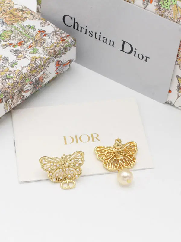 حلق ديور لولو فراشه 617 ماستر حلق dior