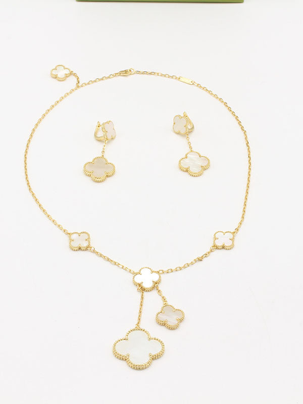 طقم فان كليف بندنتس فلاور ماستر اطقم van cleef ذهبي