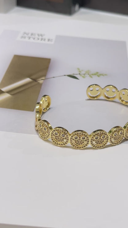 اسواره سمايلي فيس زركون اسواره Jewel