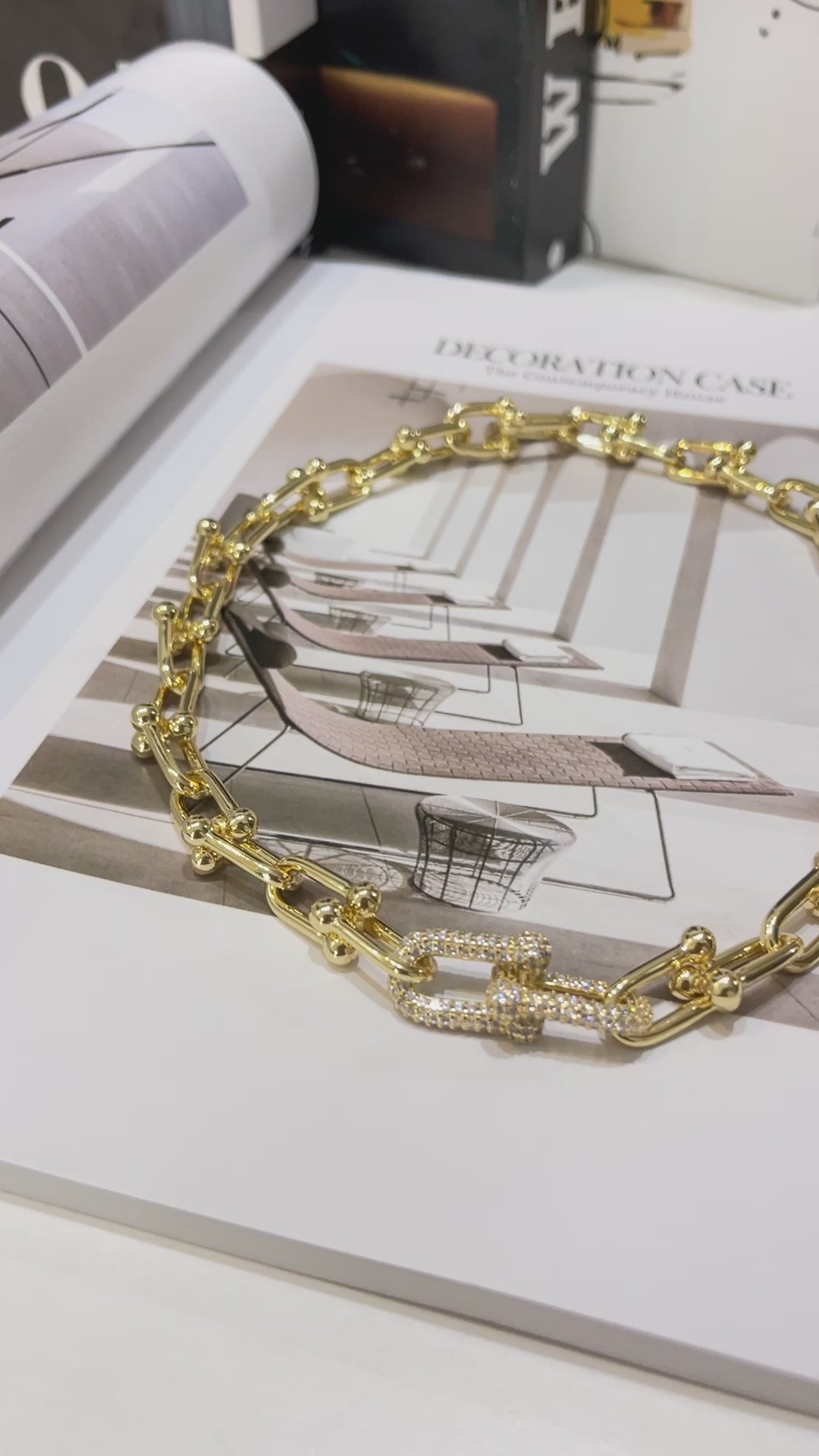 سلسال تيفاني الجديد ماستر زركون 737 سلسال tiffany