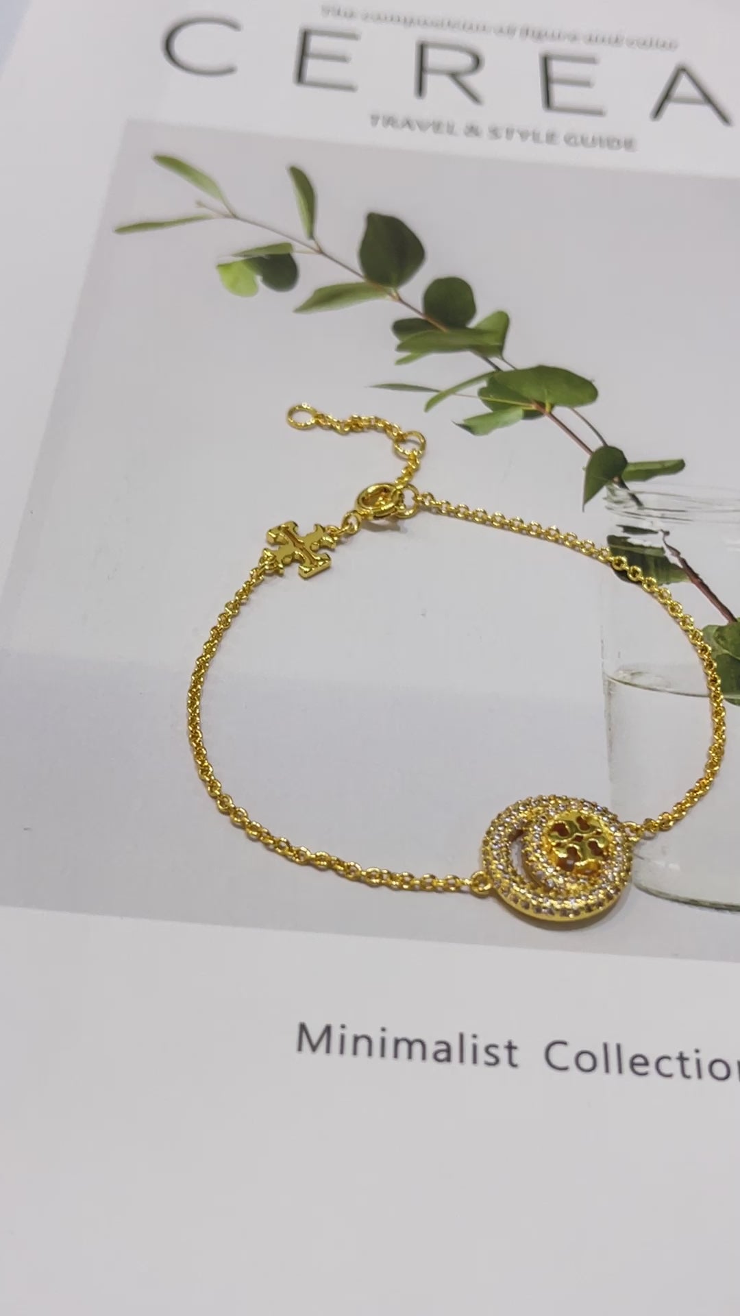 اسواره توري بورش زركون لوقو 869 اسواره tory burch
