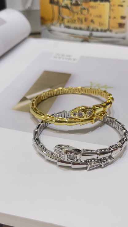 اساور بولغاري سنيك هاف ستون ماستر اسواره bvlgari