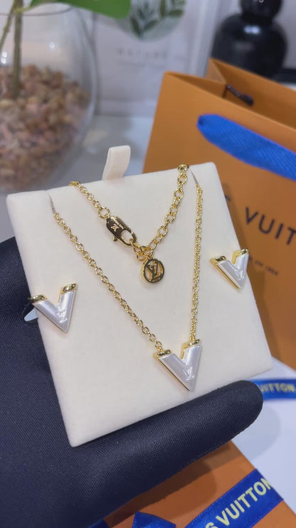 حلق لويس فيتون شيل v حلق louis vuitton