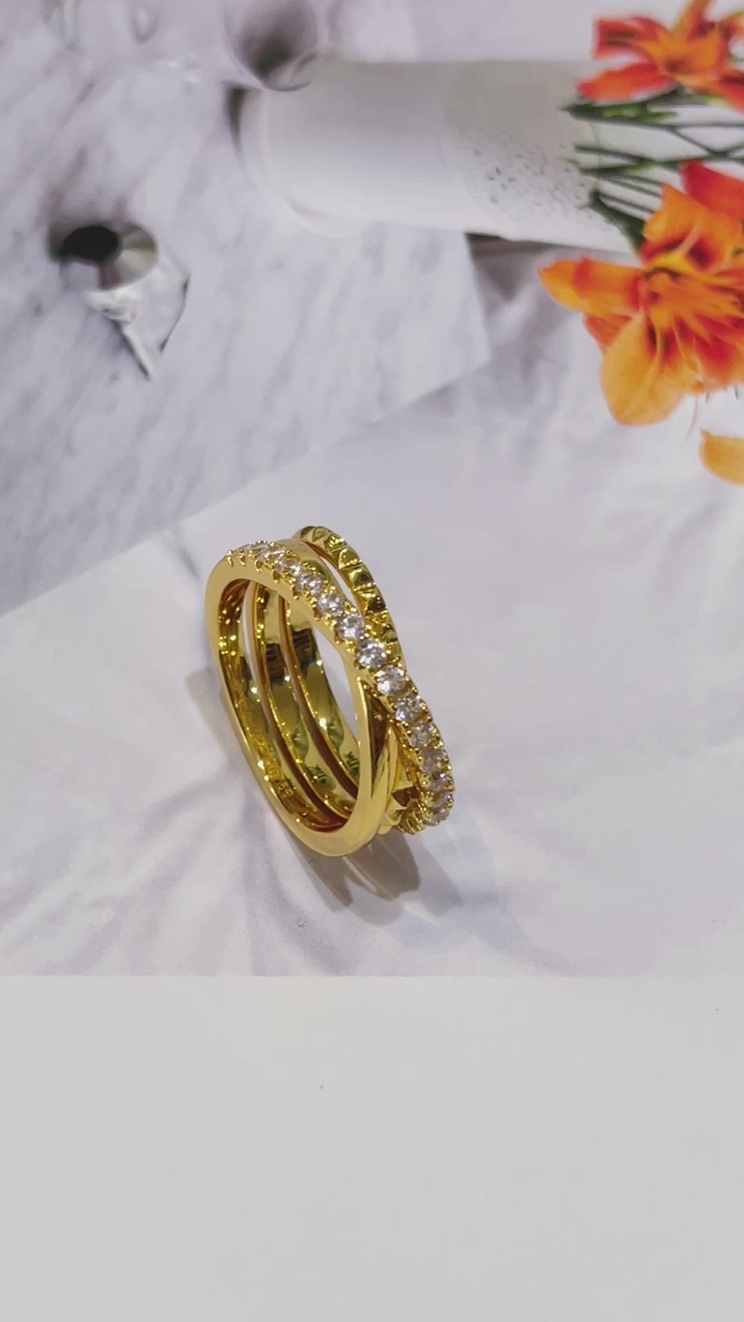 خاتم كارتير زركون نيو هاي ماستر خواتم CARTIER