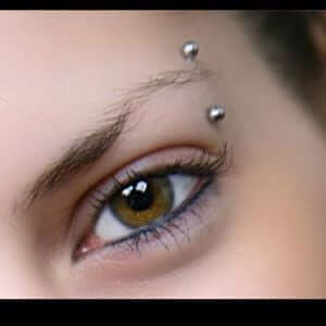 اكسسوار حواجب ستانلس ستيل اكسسوار حواجب متوفر 4 لون