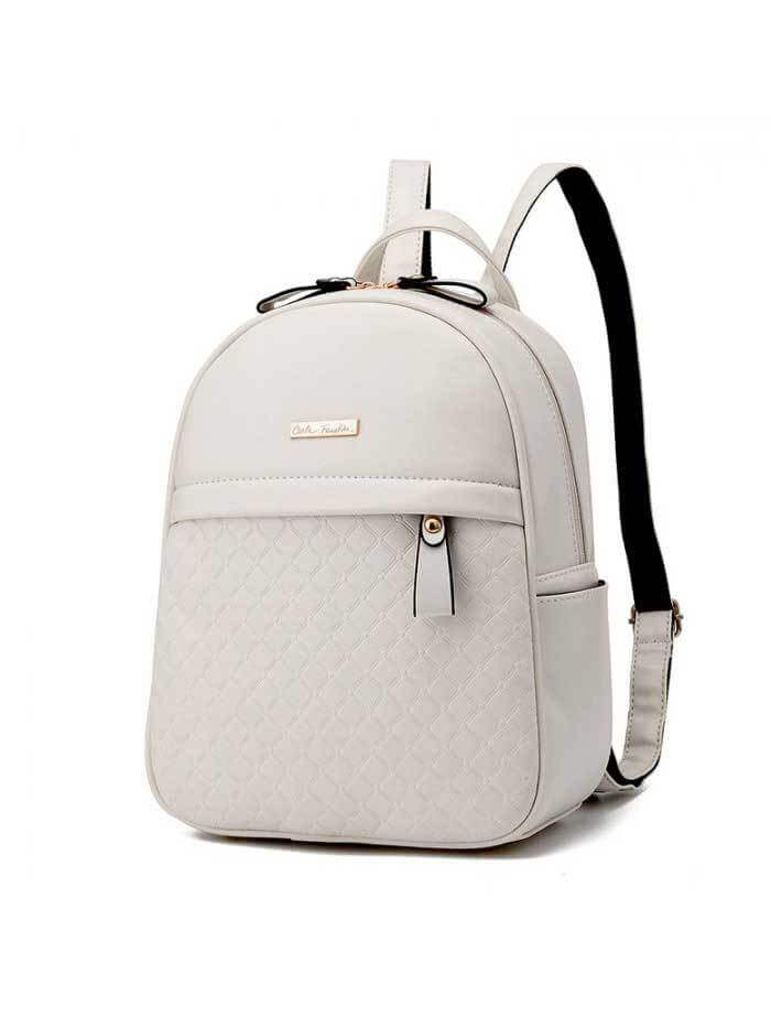 حقيبة ظهر كبيرة كلاسيك ديزاين شنط وحقائب متوفر 3 لون ابيض