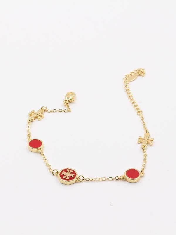 اسواره توري بوريش ملونة اسواره tory burch احمر