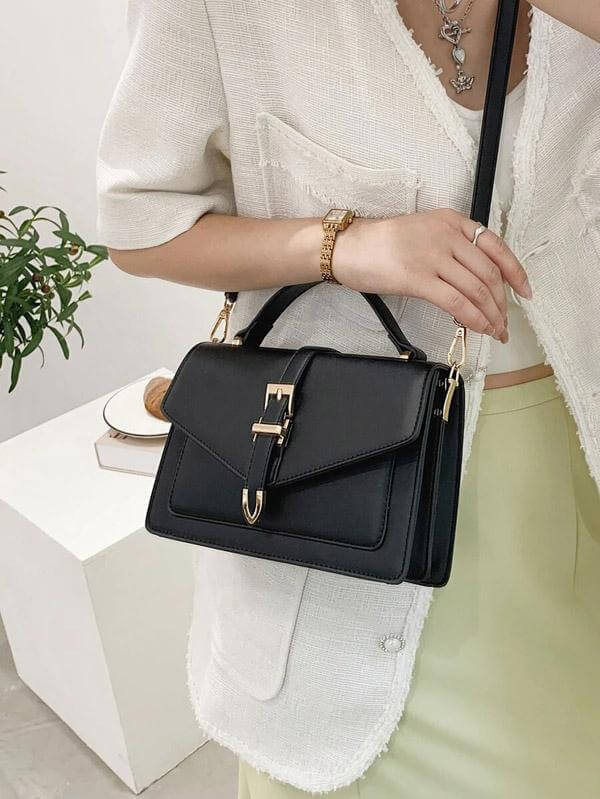 حقيبة ساتشيل اسود شنط وحقائب شنط اسود