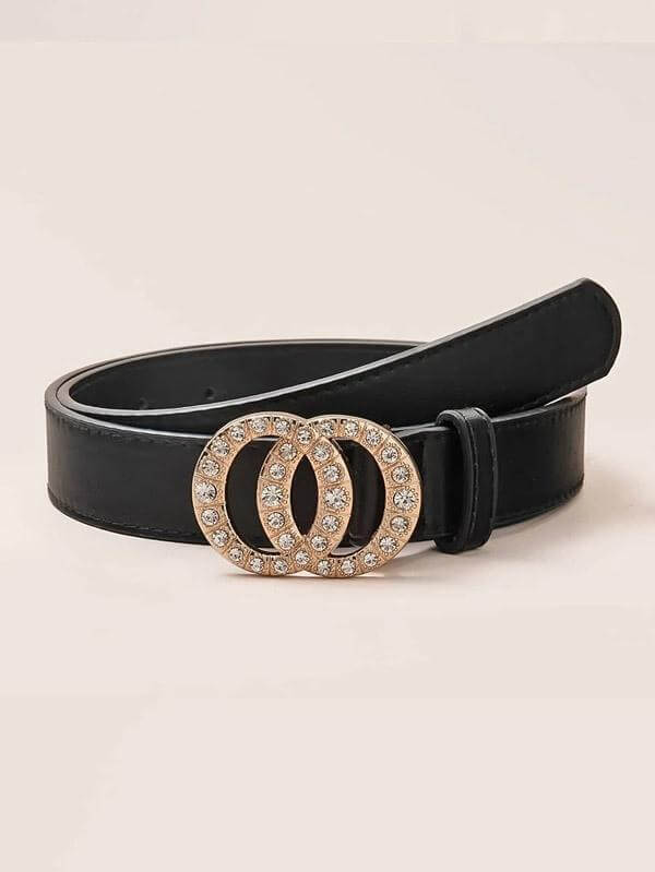 حزام شنيل كريستال احزمة متوفر 1 لون